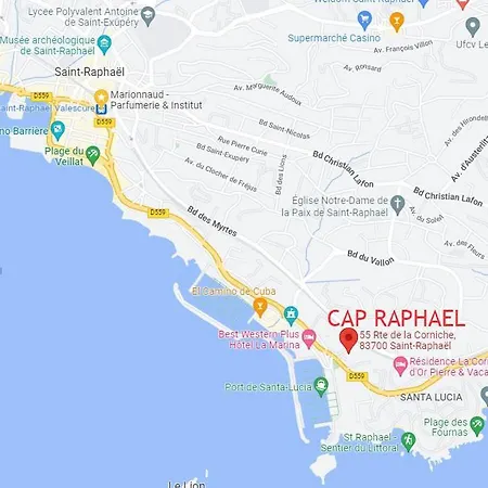 Rooftop Cap Raphael Santa Lucia *
